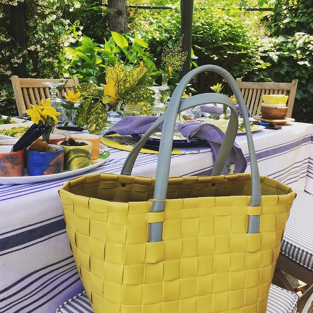 Mosaic Bag Designer Yellow