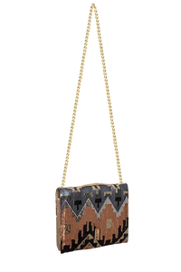 Designer Fancy Note Bag Aztec Multicolor Mirror