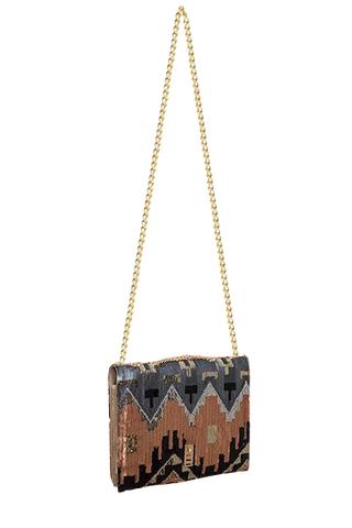 Designer Fancy Note Bag Aztec Multicolor Mirror