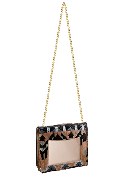 Designer Fancy Note Bag Aztec Multicolor Mirror