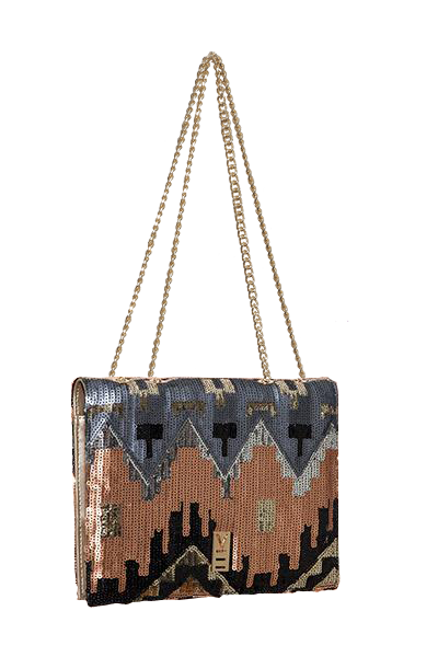 Designer Fancy Note Bag Aztec Multicolor Mirror