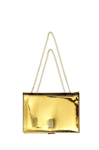 Gold designer bag