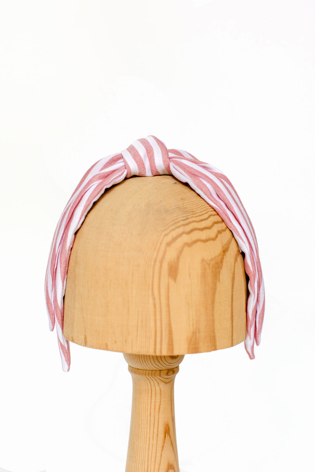 Designer Headband Red Stripes