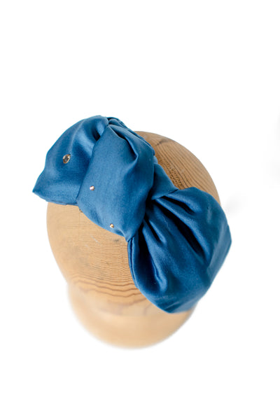 Designer Headband Swarovski Mistic Blue