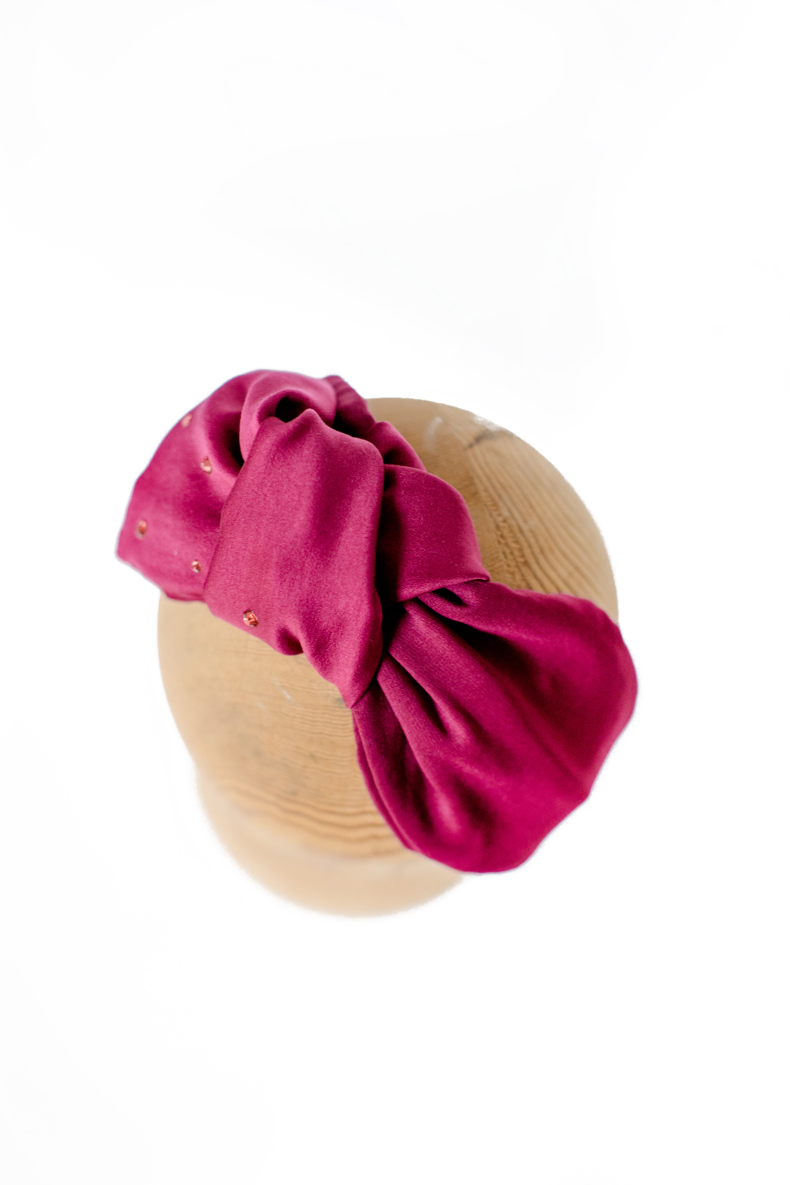 Designer Headband Swarovski Mistic Plum