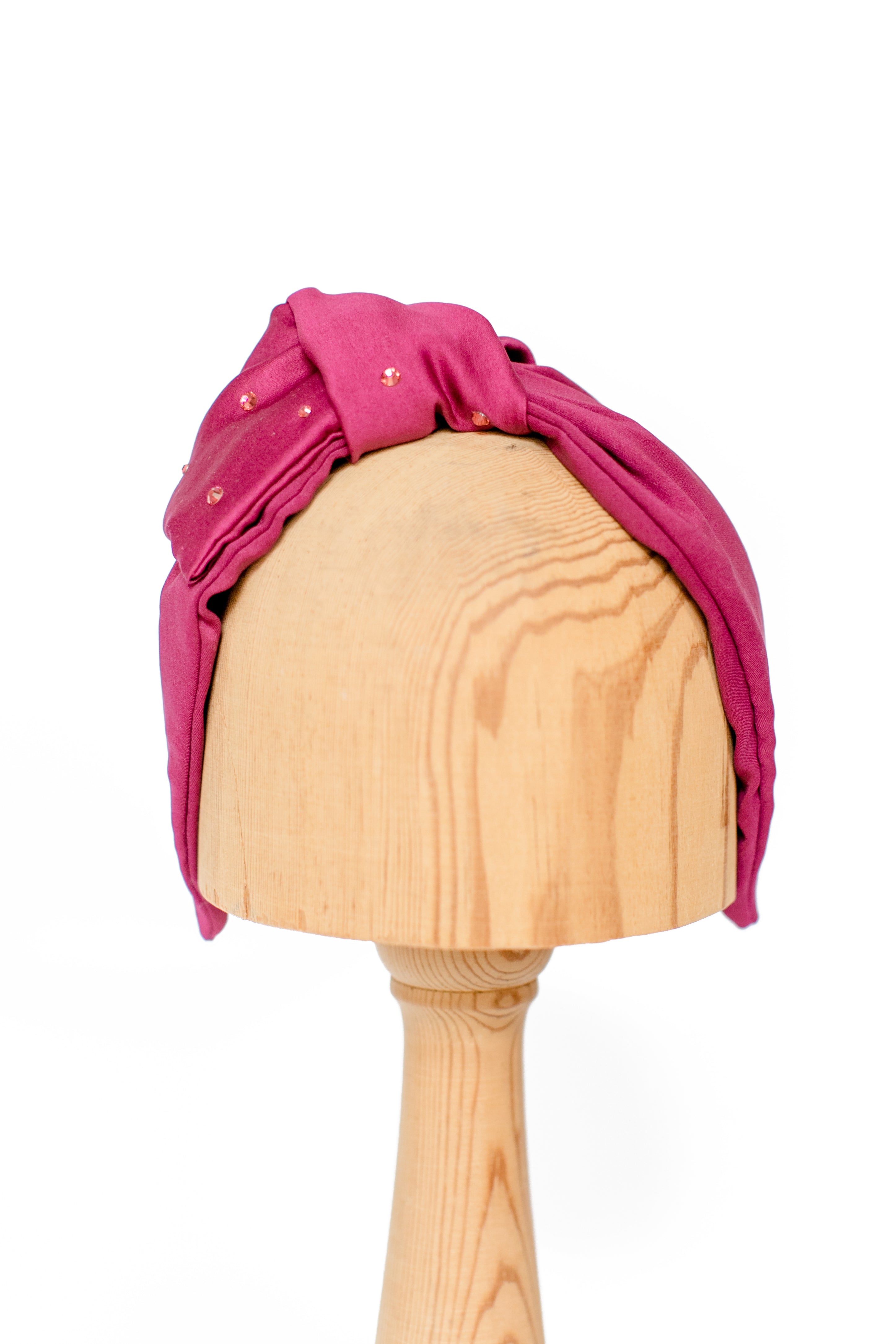 Designer Headband Swarovski Mistic Plum