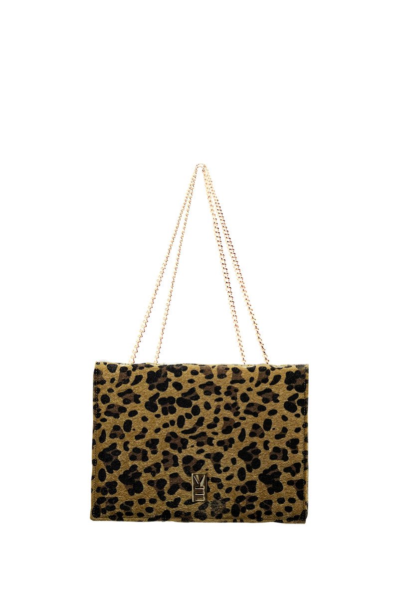 Designer Fancy Note Bag Leopard Mirror