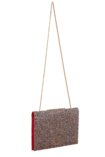 Designer Fancy Note Bag Multicolor Glitter Mirror